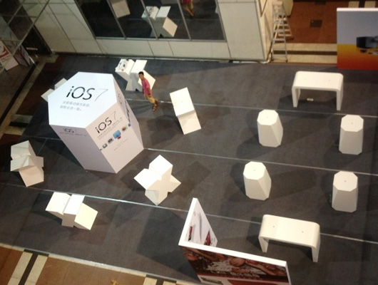 成都展示設(shè)計(jì)-觀道溝通完成蘋果成都雙楠伊藤展示活動(dòng)